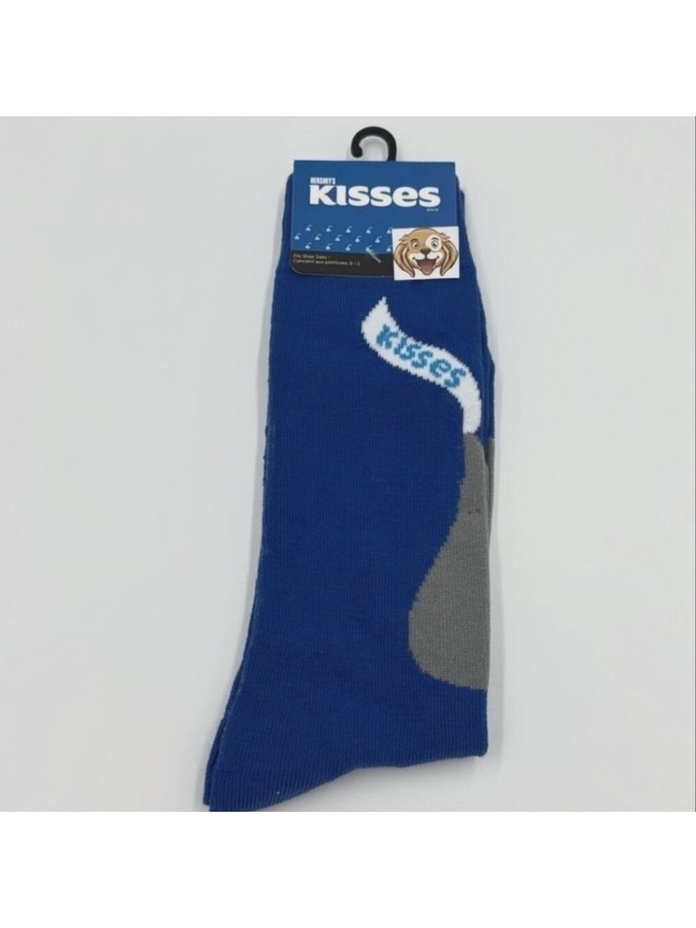 4/$25 Hershey Kiss Novelty Crew Socks Unisex Gender Neutral Stocking Stuffer